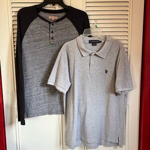 Bundle of 2 Shirts U.S. Polo Assn. and Cape Juby Sz M